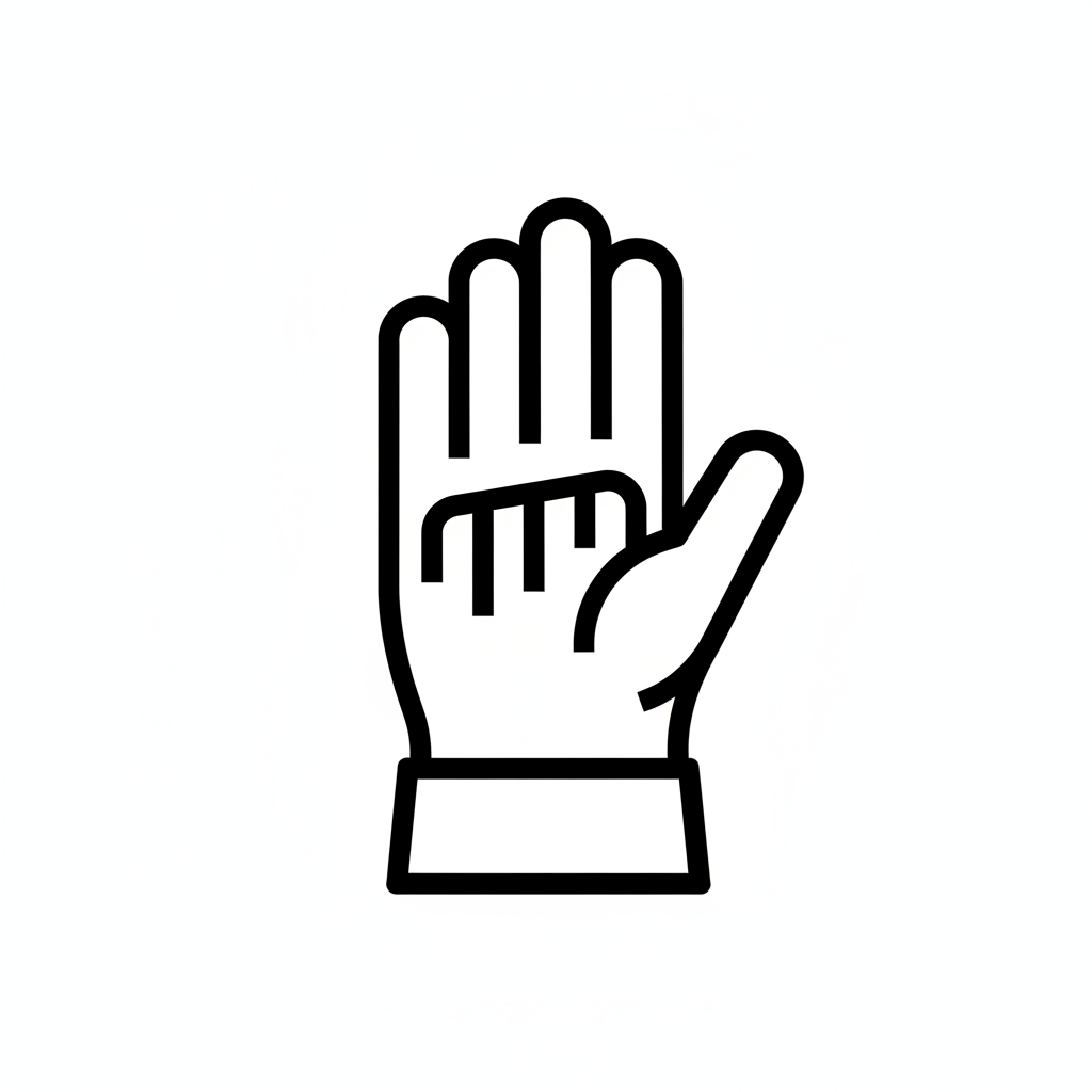 Safety Glove Icon